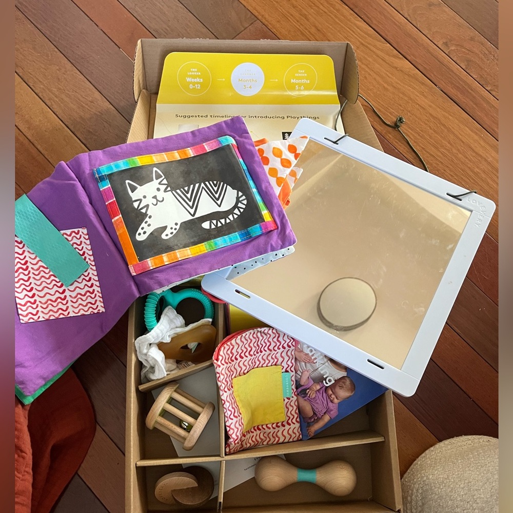 Lovevery The Charmer Play Kit (3-4 months) Complete with Original Box